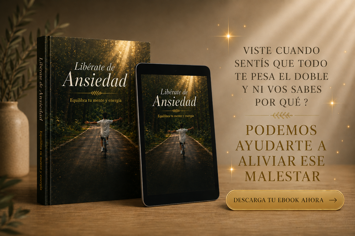 Libérate de Ansiedad , Equilibra tu mente y Energía en 7 días